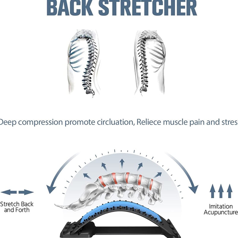 Back Magnetotherapy Stretcher