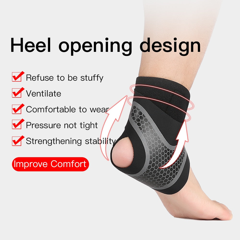 Breathable Elastic Ankle Brace & Stabilizer