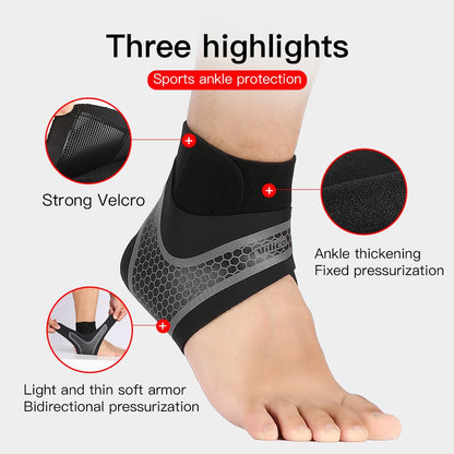 Breathable Elastic Ankle Brace & Stabilizer