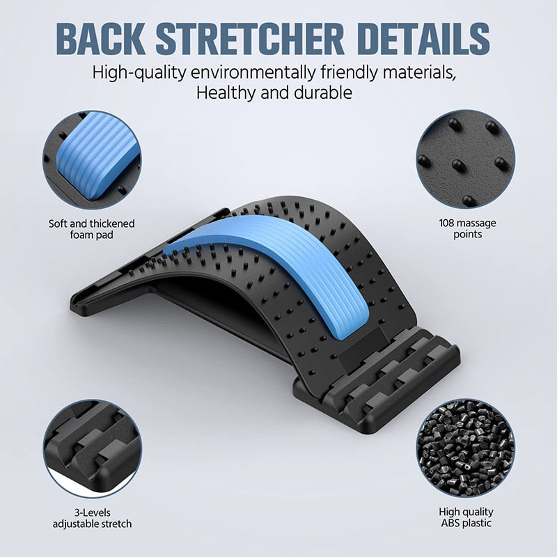 Back Magnetotherapy Stretcher